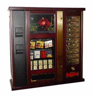 Cigar Bar wall-mounted vending machine